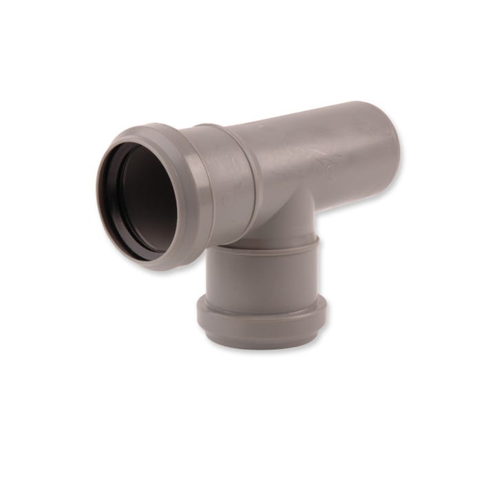 Trójnik redukcyjny kanalizacyjny 90° 75 mm z uszczelką