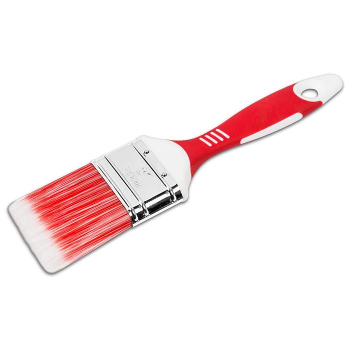 Pędzel płaski 2-K Castor Red 2,5"