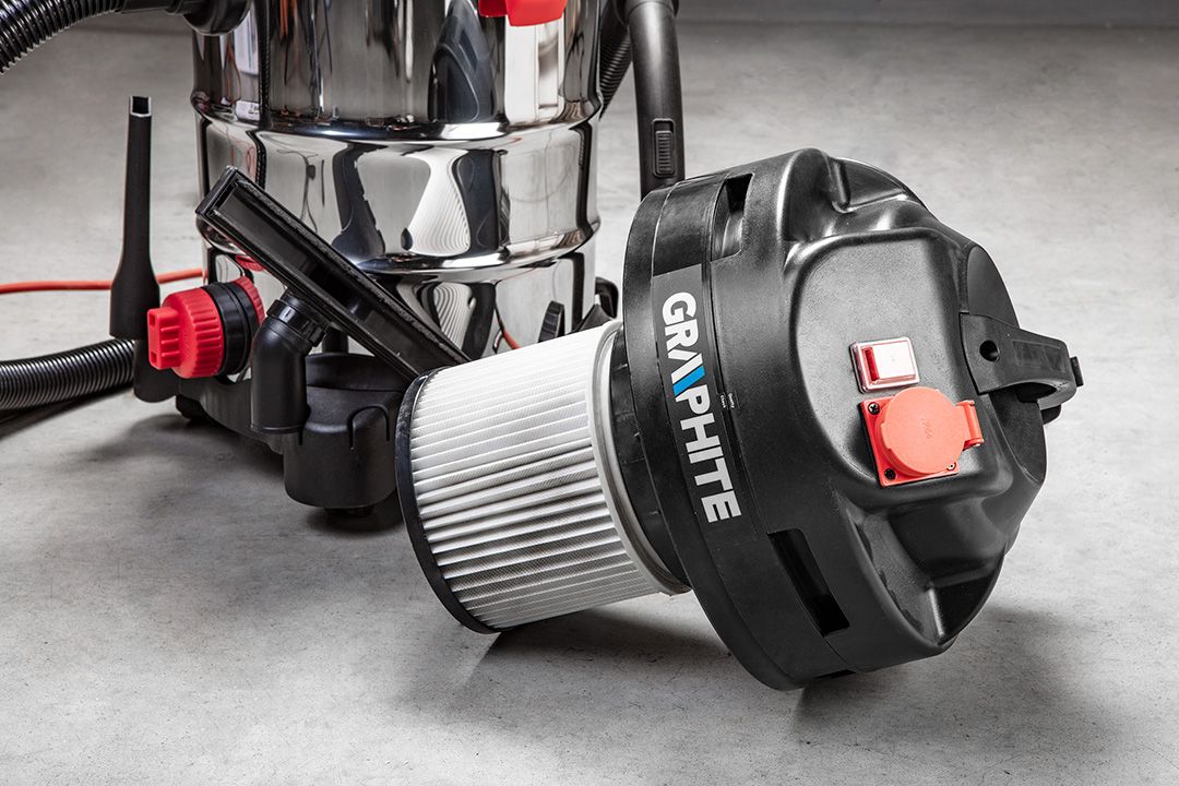 Odkurzacz warsztatowy 1500W 59G607 Graphite 4