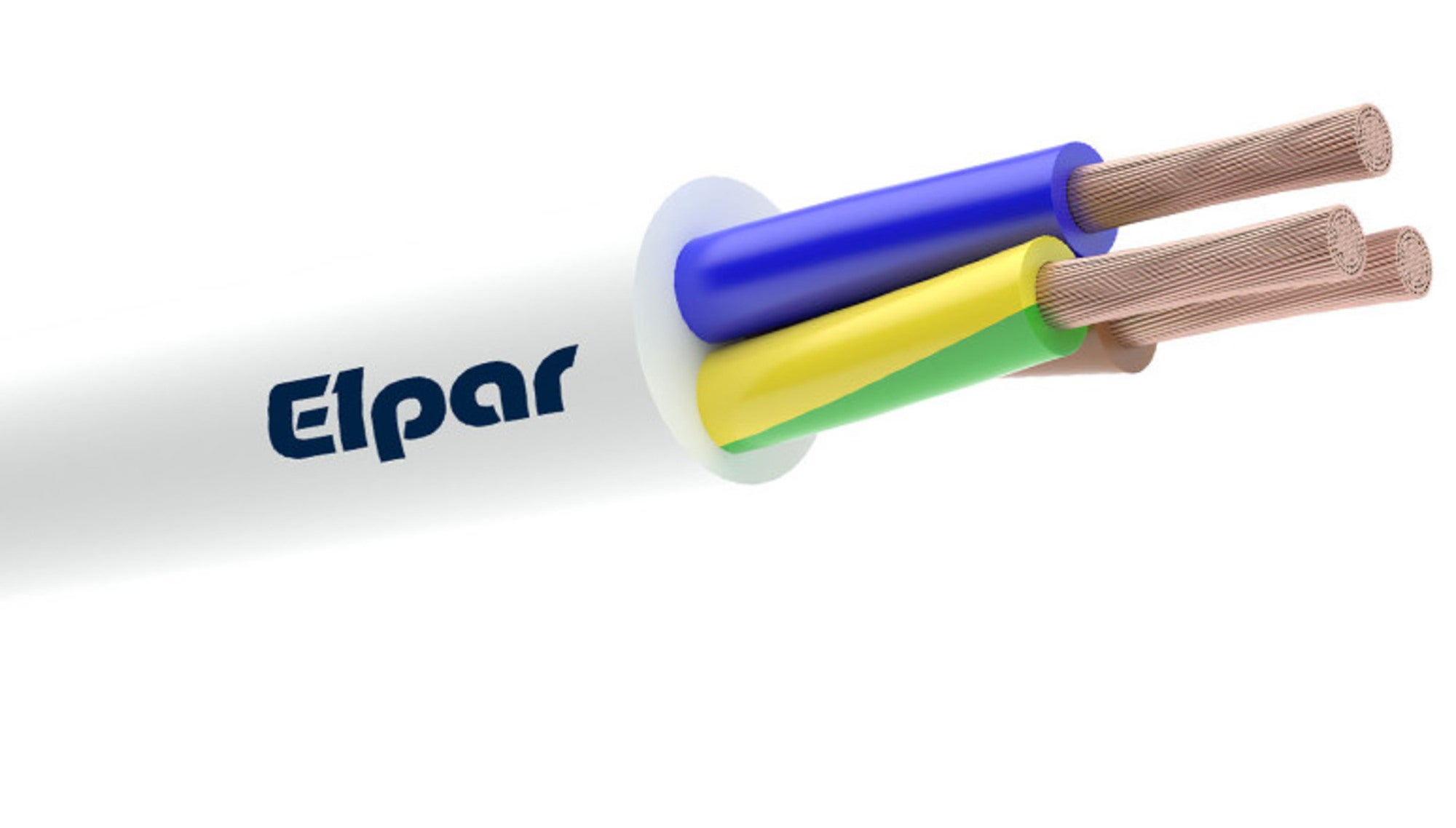 Przewód H03VV-F (OMY-żo) 3x1mm2 1m