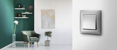 Ospel Szafir srebrny łącznik podwójny schodowy 1