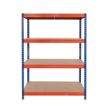 Regał magazynowy Rivet wym. 192x100x50 cm, 4 półki, 300 kg