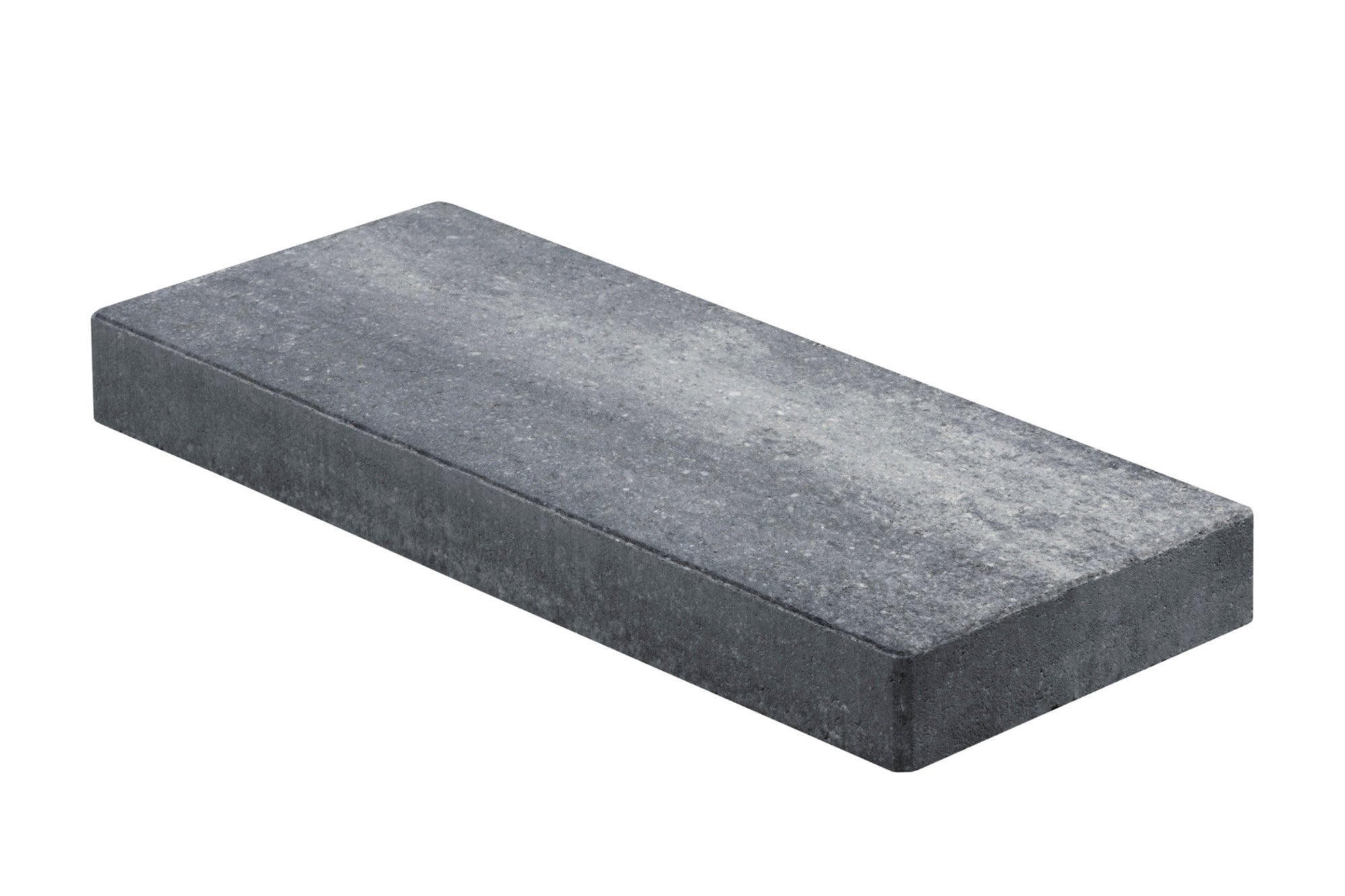 Daszek ogrodzeniowy Palermo stalowo-biały, wym. 50x20x5 cm, Brukdom