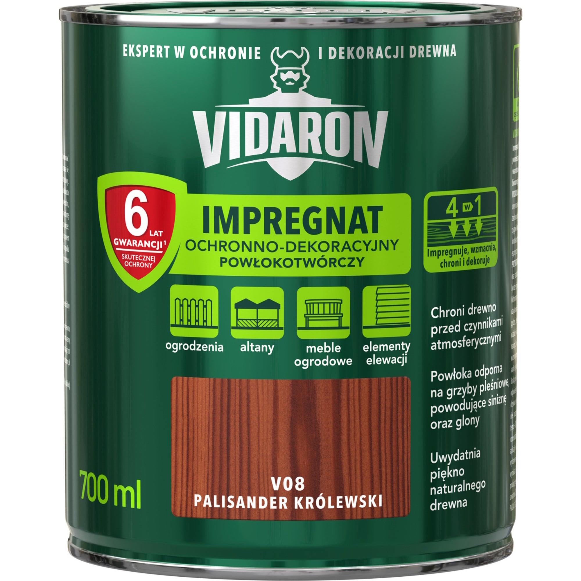Impregnat Vidaron palisander królewski 0,7l