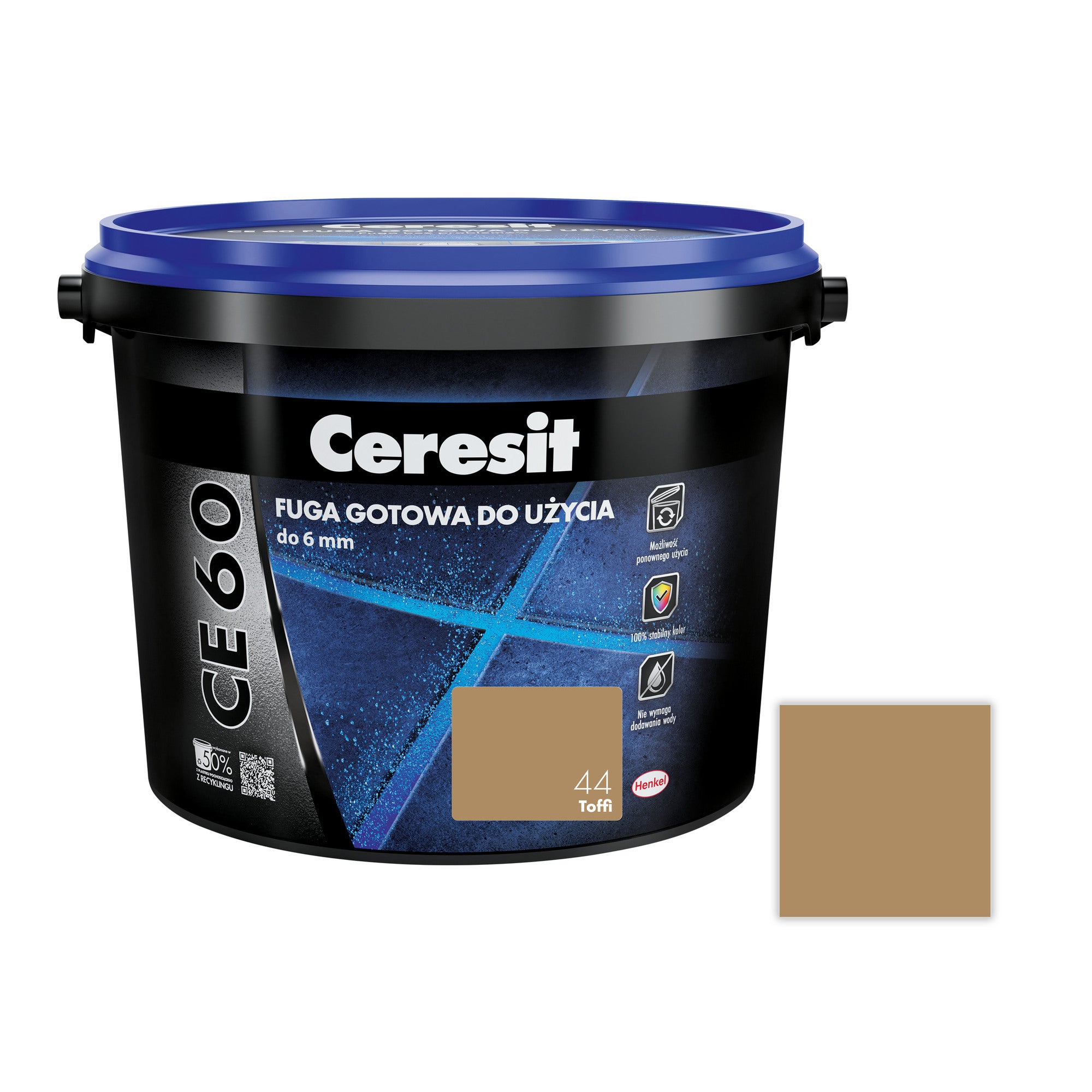 Fuga CE60 Ceresit gotowa do użycia toffi 2 kg 0