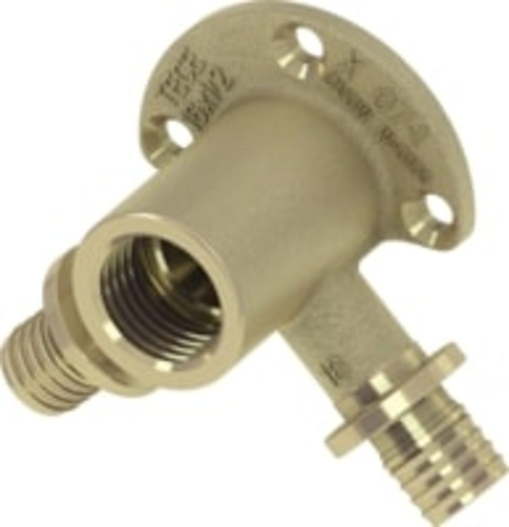 Tece Kolano naścienne podwójne 16 mm x 1/2"