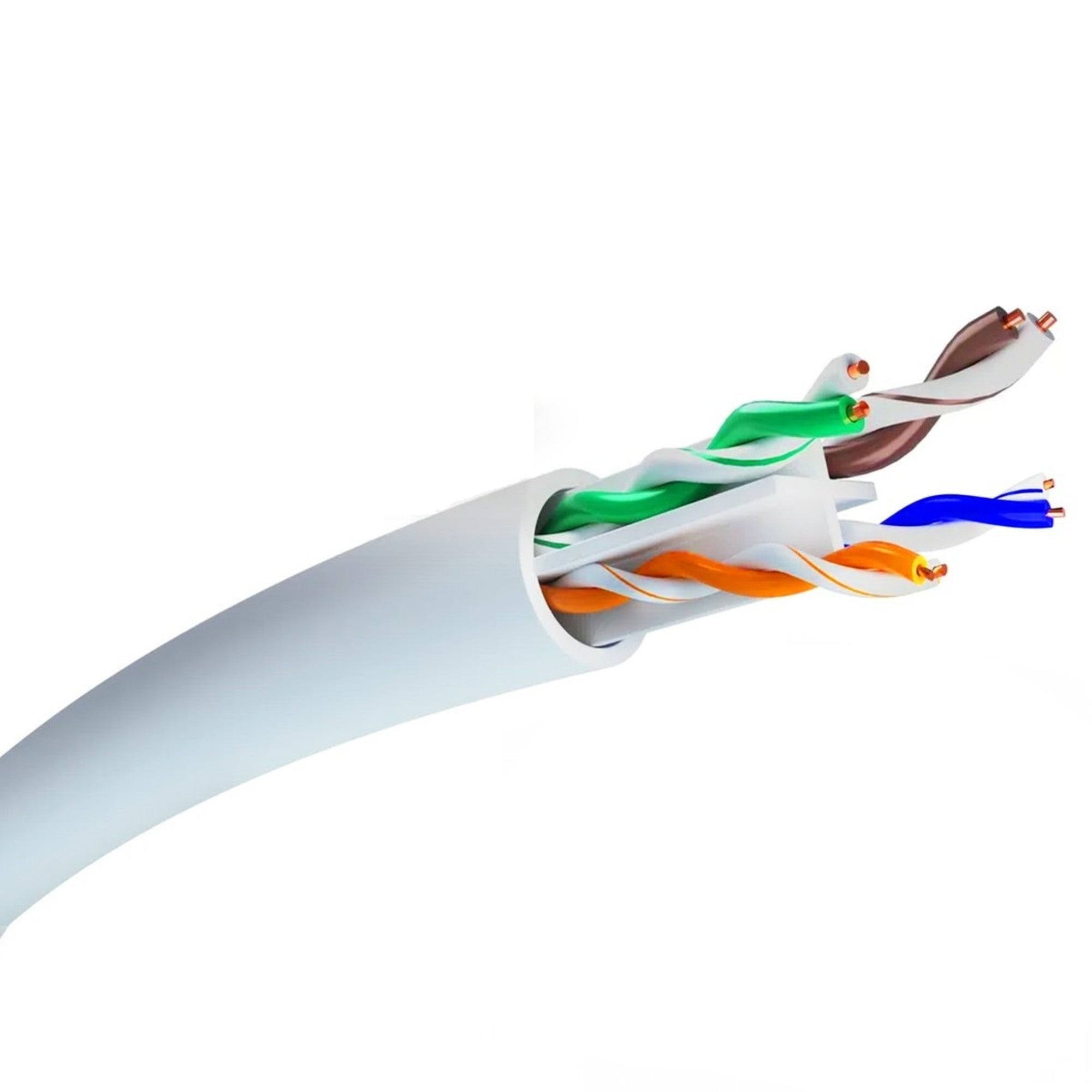 Kabel komputerowy U/UTP KAT 6 1GB 250 MHz 50m 