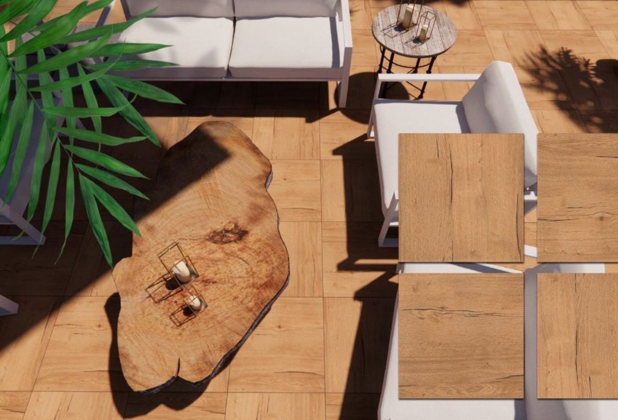 Gres tarasowo-balkonowy Forest 60x60x2 cm 0,72 m2 5