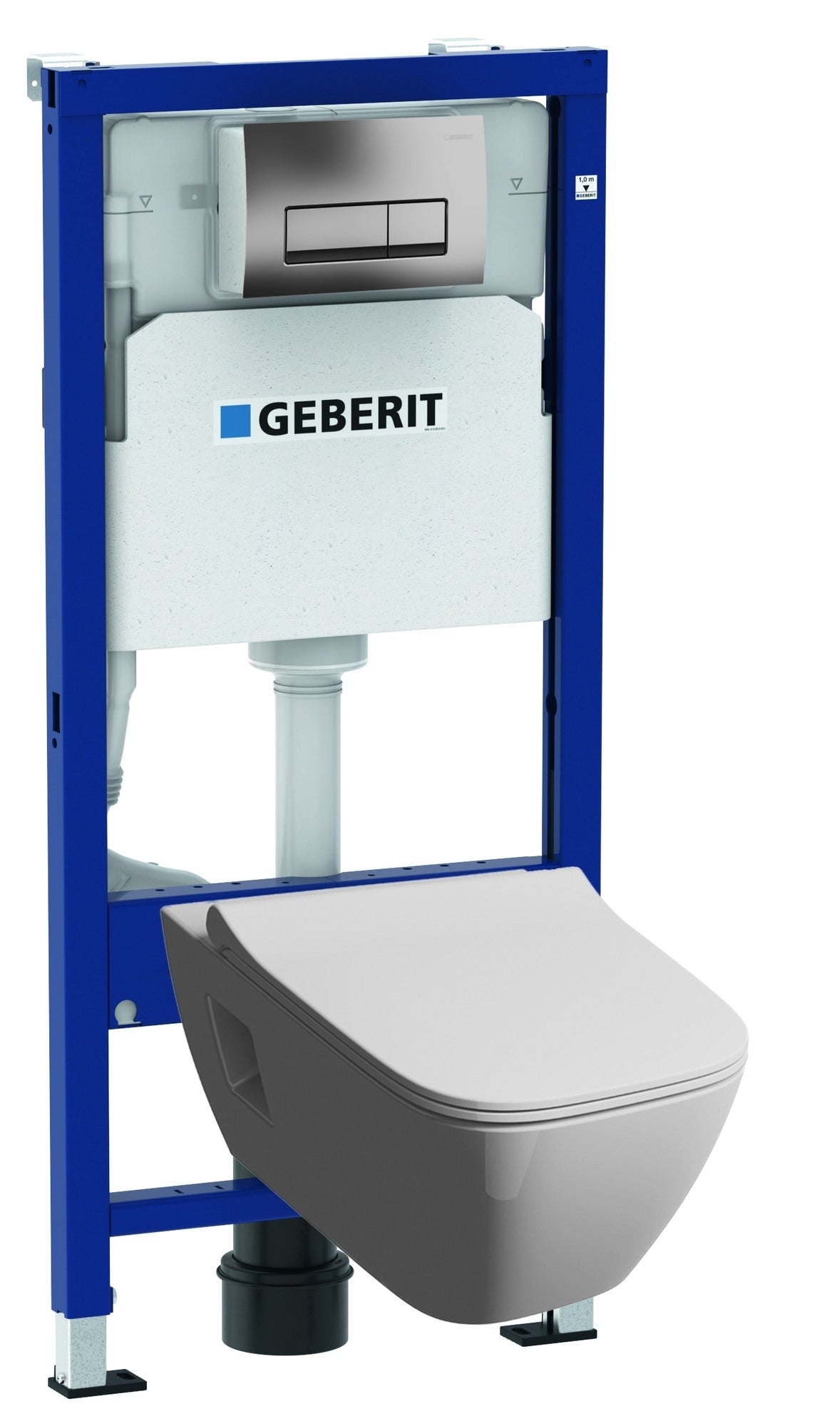 Zestaw podtynkowy WC Geberit Selnova Square 118.300.21.2