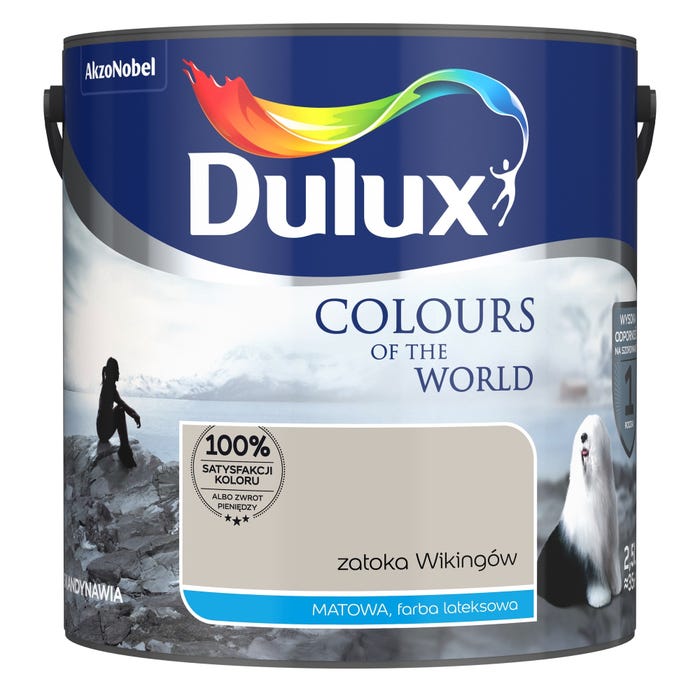 Farba Dulux Kolory Świata zatoka wikingów 2,5l