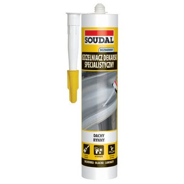 Uszczelniacz dekarski Soudal bezbarwny 280ml