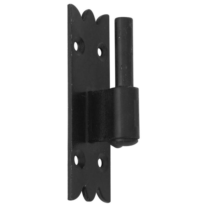 Skobel/Zaczep okiennicowy przykręcany czarny 250 mm