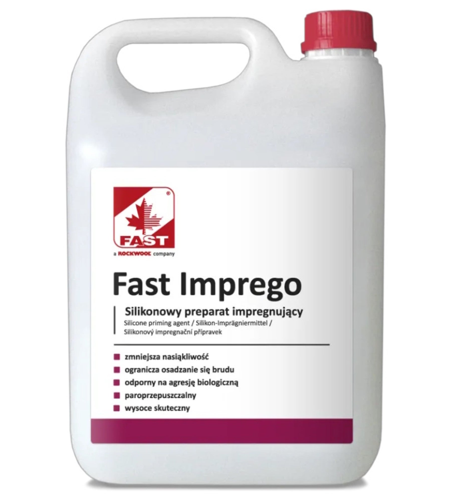 Silikonowy preparat impregnujący Fast 5l 1