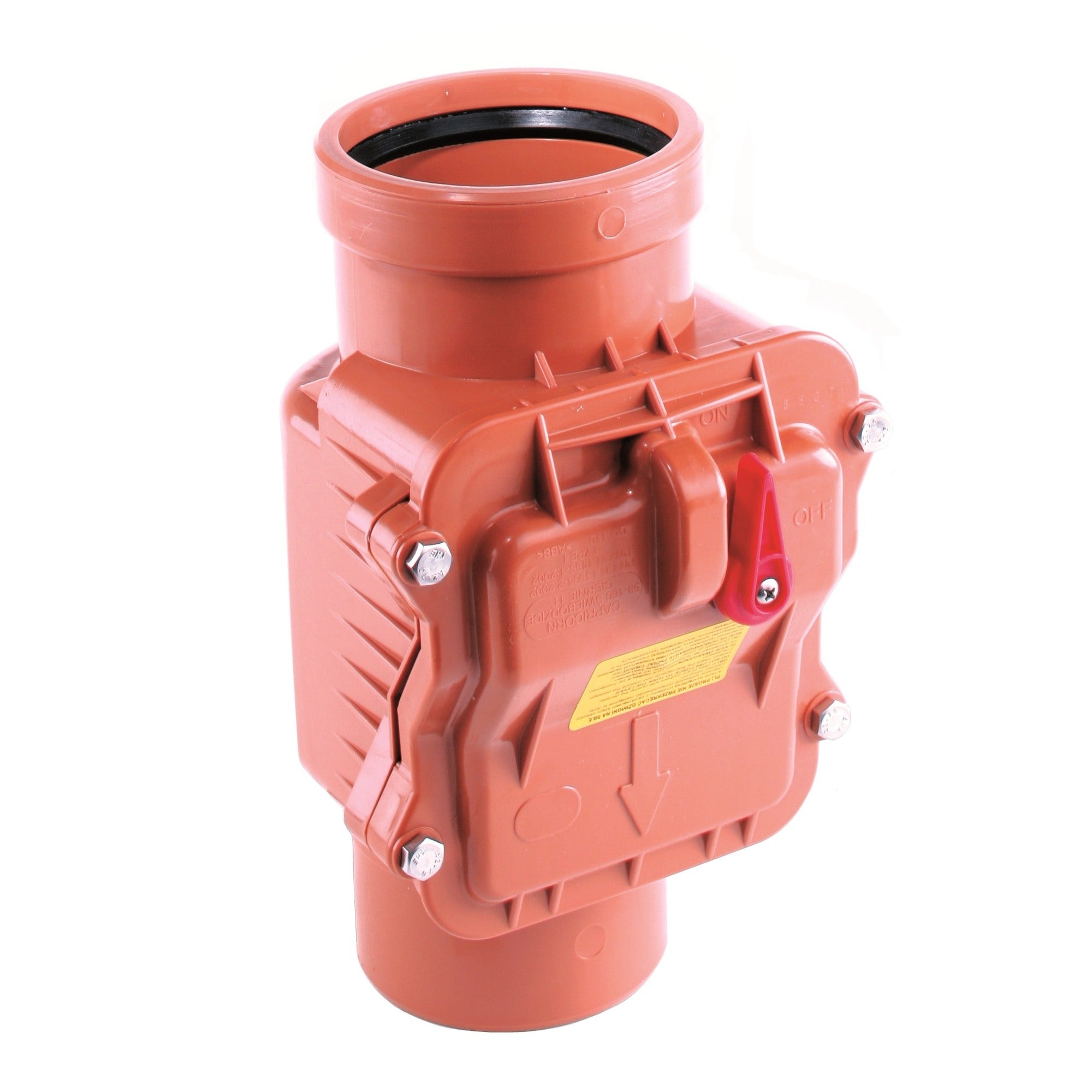 Zasuwa burzowa kanalizacji, PVC fi 110 mm 0