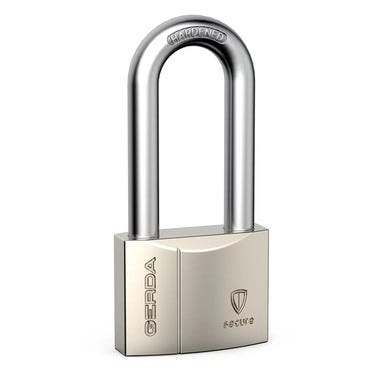 Kłódka pałąkowa nikiel SECURE KSWC Gerda 70 mm