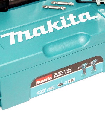 Zestaw Combo CLX224SAJ Makita / 2 x 2,0Ah 2