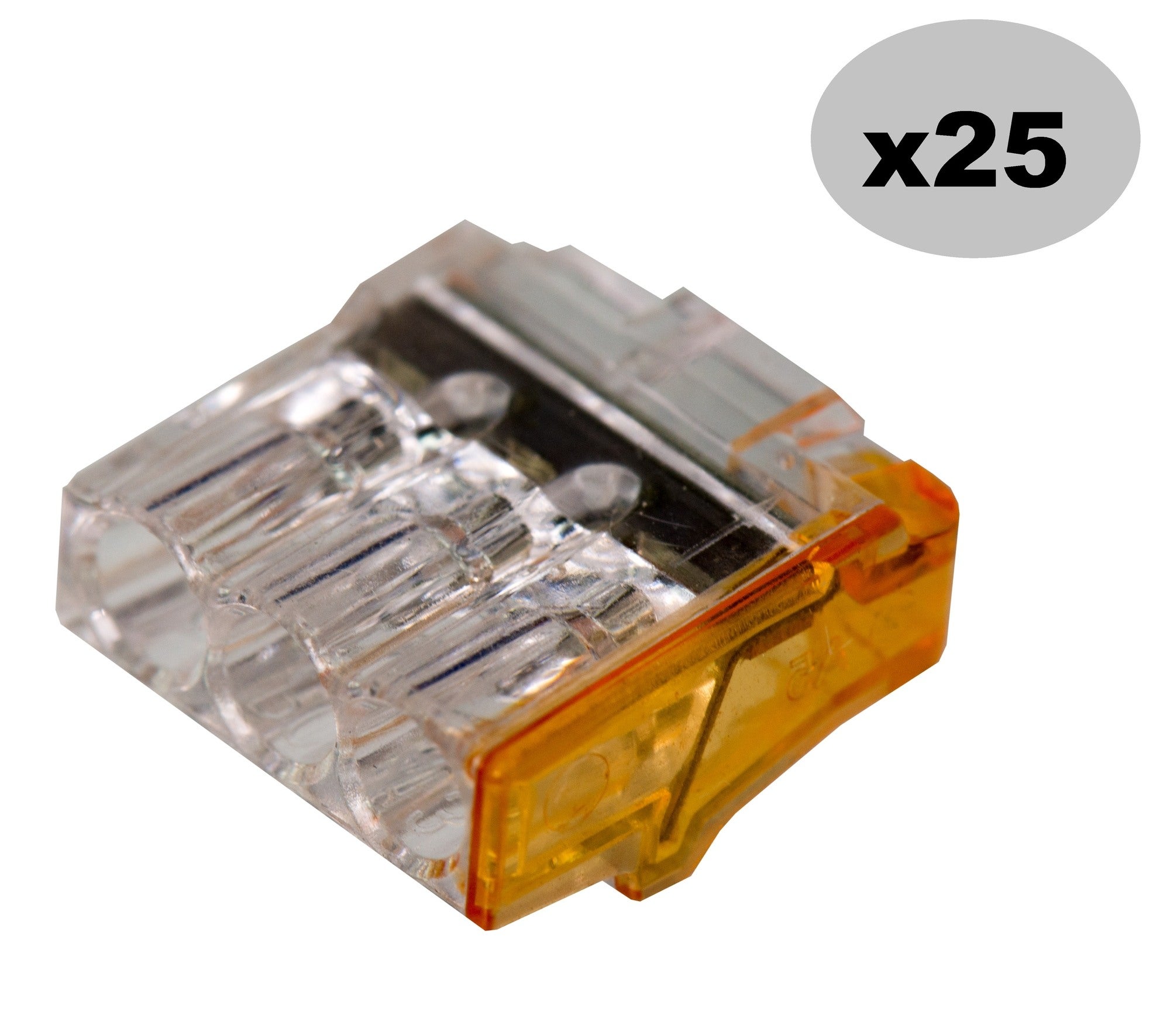 Szybkozłączka 3x2,5mm2 25szt 0