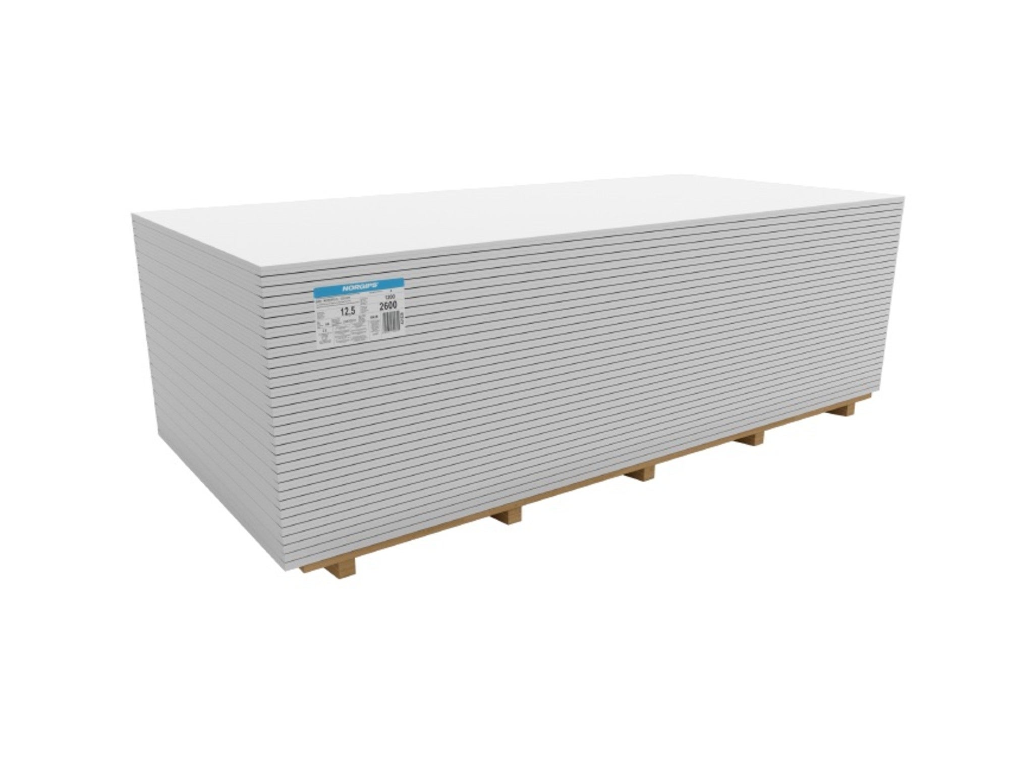 Płyta gipsowo-kartonowa standardowa Norgips 1200x2600x12,5 mm GKB typ A 2