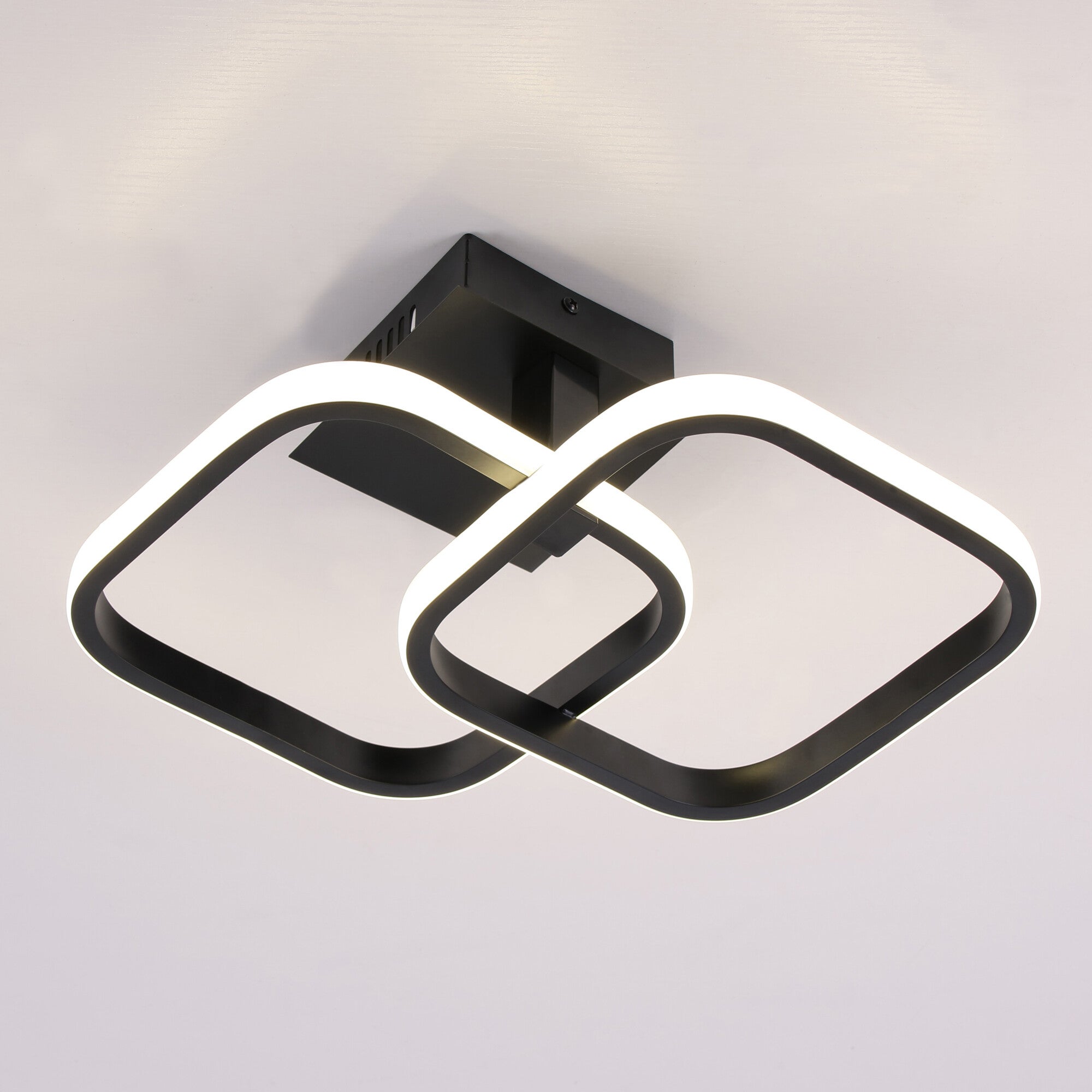 Oprawa sufitowa Robert 25W 3000lm czarna 2