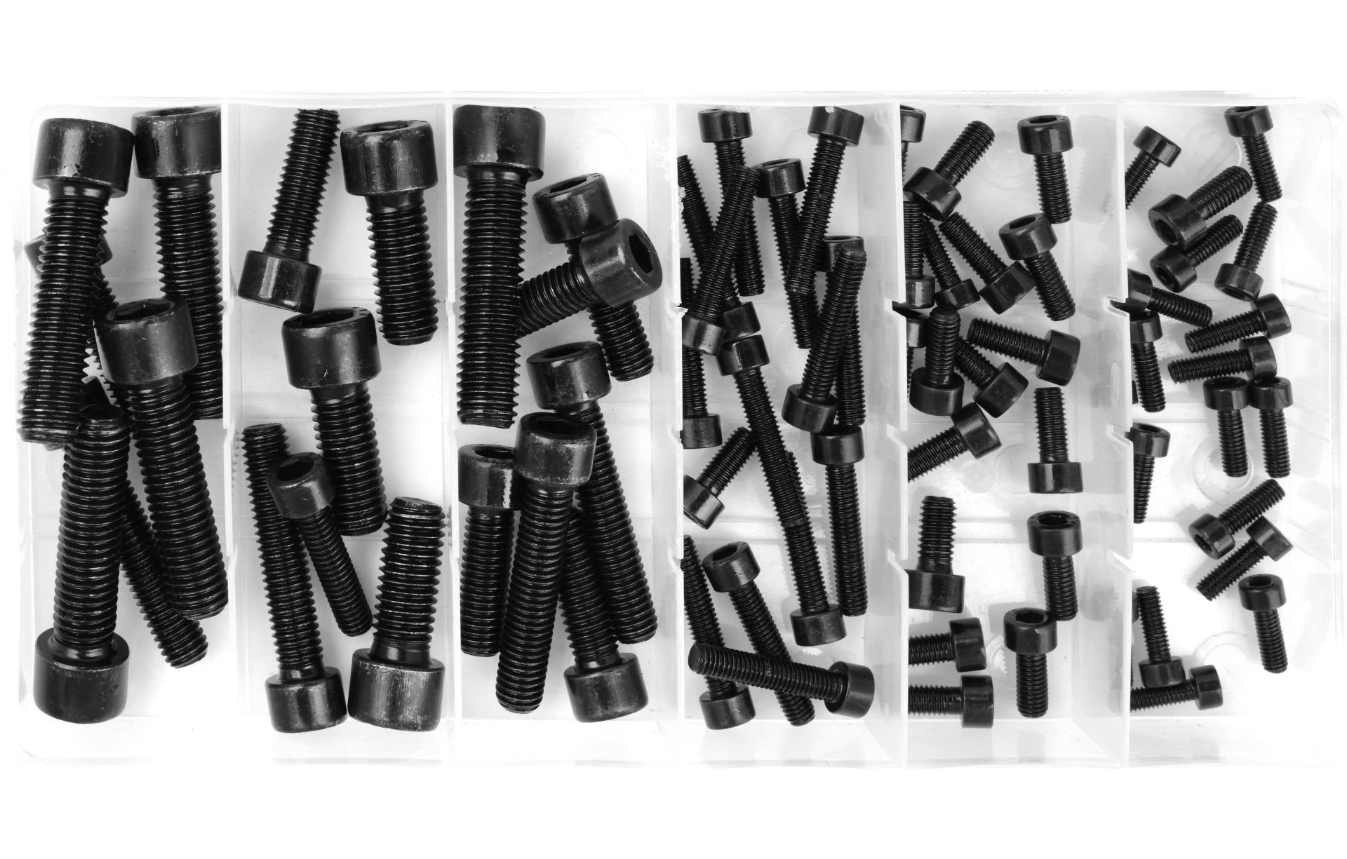 Zestaw śrub imbusowych z kołnierzem (106 szt.) 1