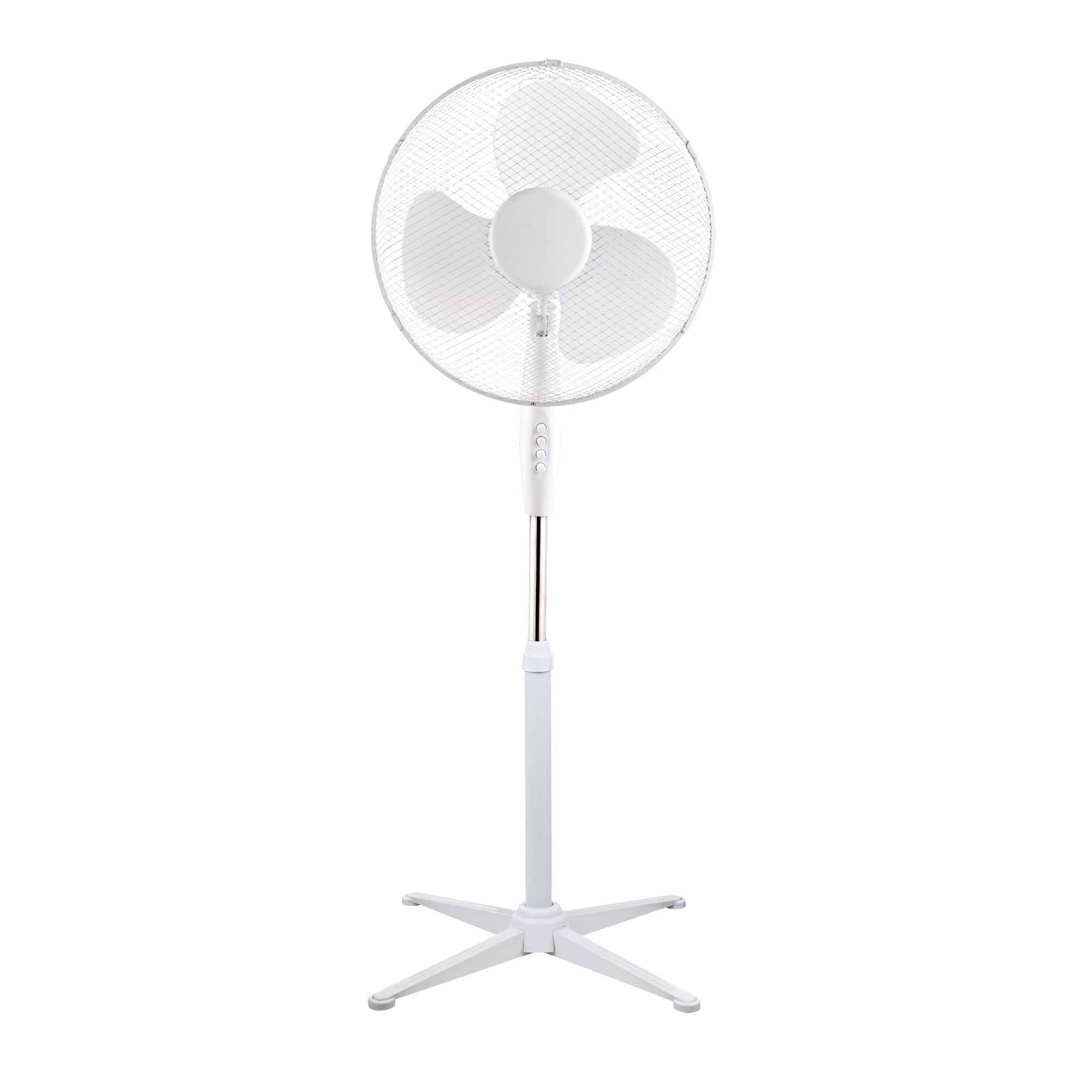 Wentylator podłogowy Viento 45W 43cm biały