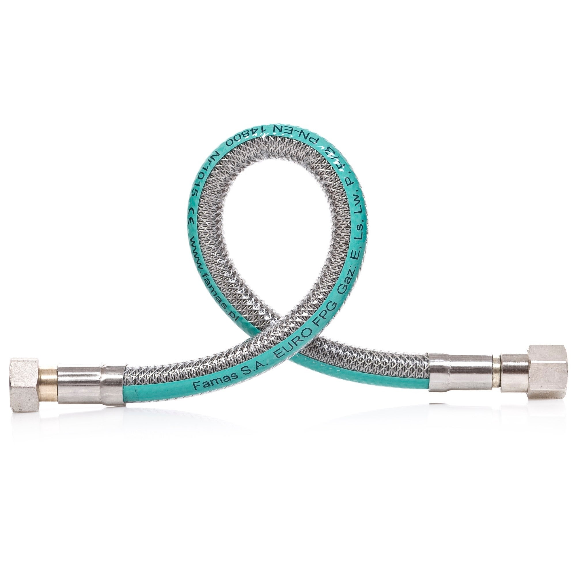 Przewód gazowy prosty FPGS-08B dł. 50 cm 1