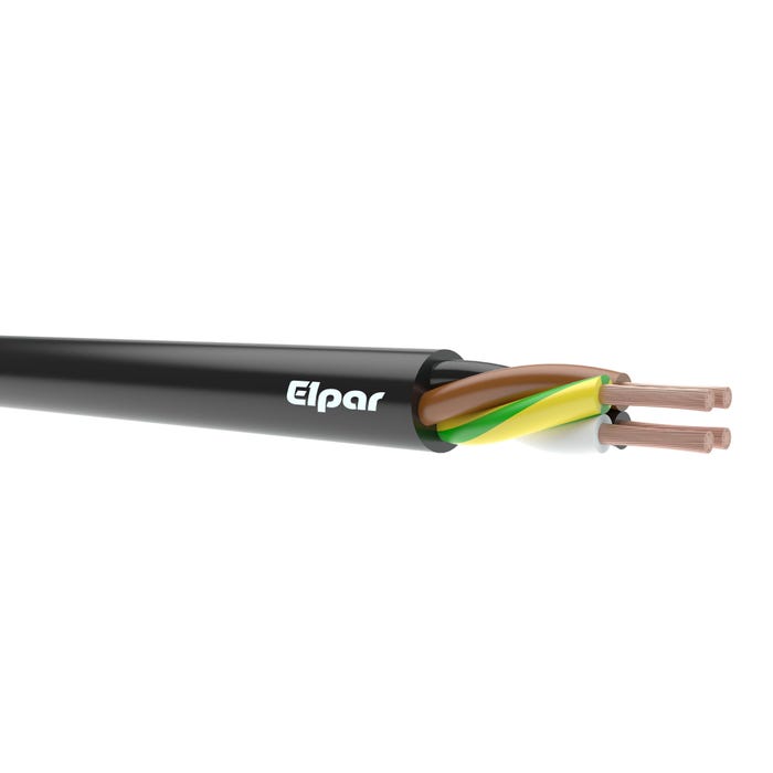 Przewód gumowy H05RR-F(OW-żo) 4x1,5mm2 1m
