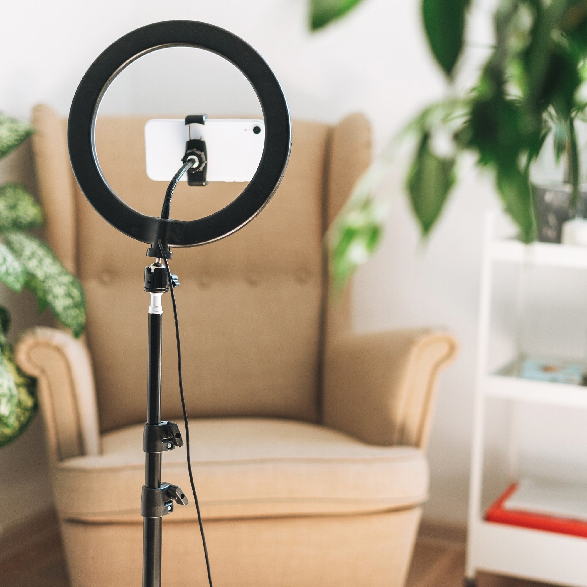 Lampa LED Selfie 195cm USB z pilotem 2