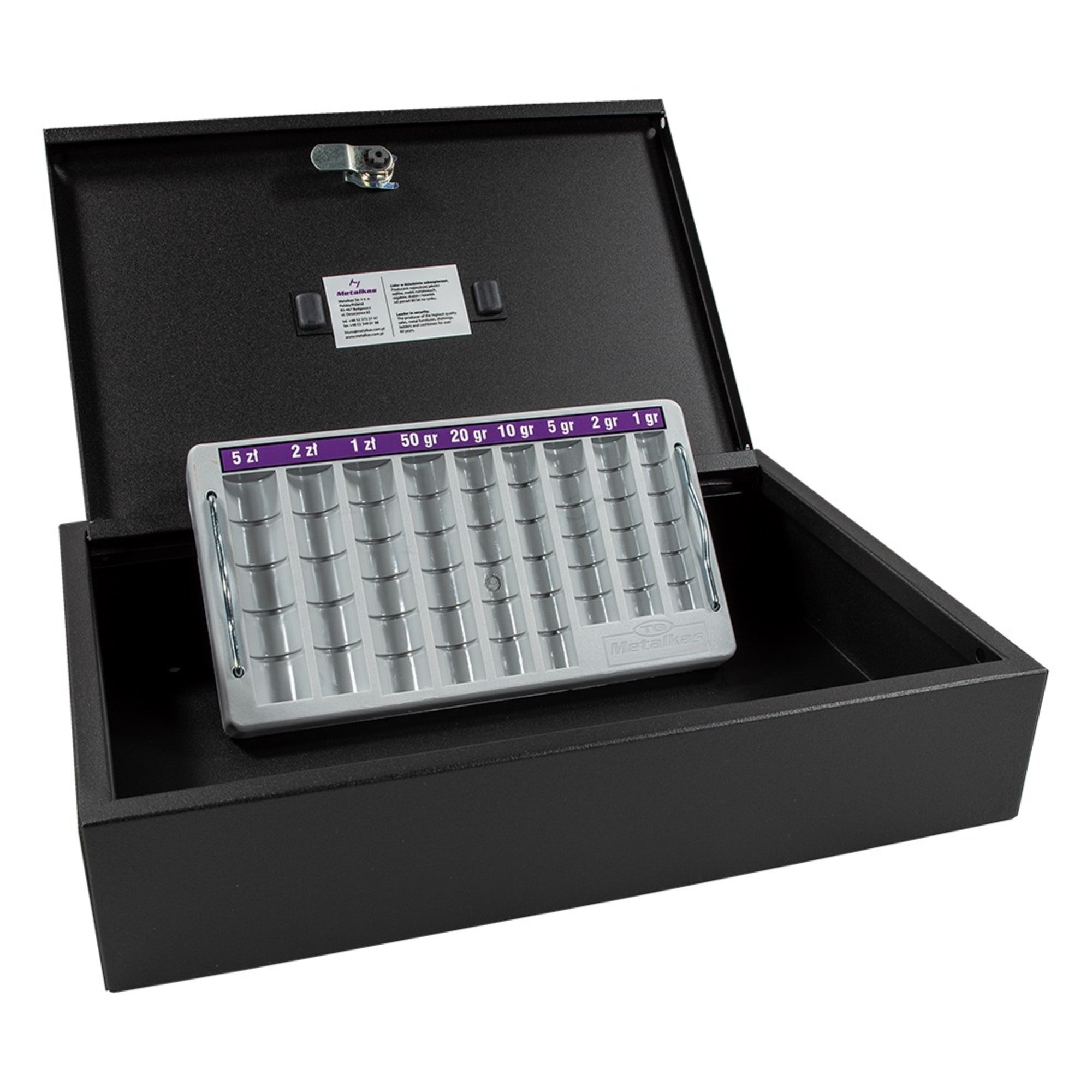 Kasetka na pieniądze metalowa TG-3Ke CMM 2