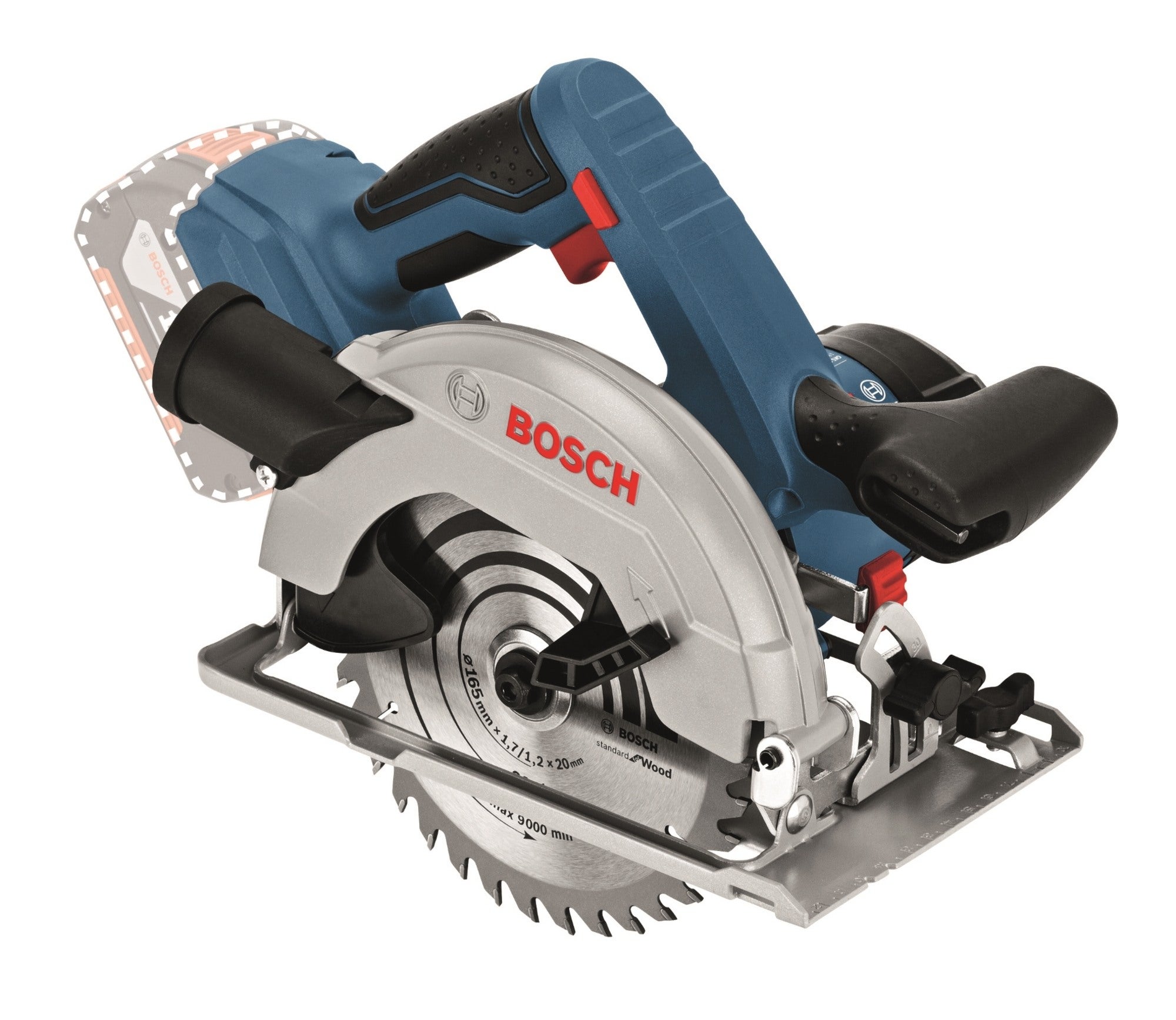 Pilarka tarczowa 18V 165 mm GKS 18V-57 Bosch / bez aku 0