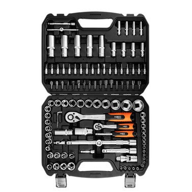 Zestaw kluczy nasadowych 1/2", 1/4" 10-212 NEO, 108 szt. 1