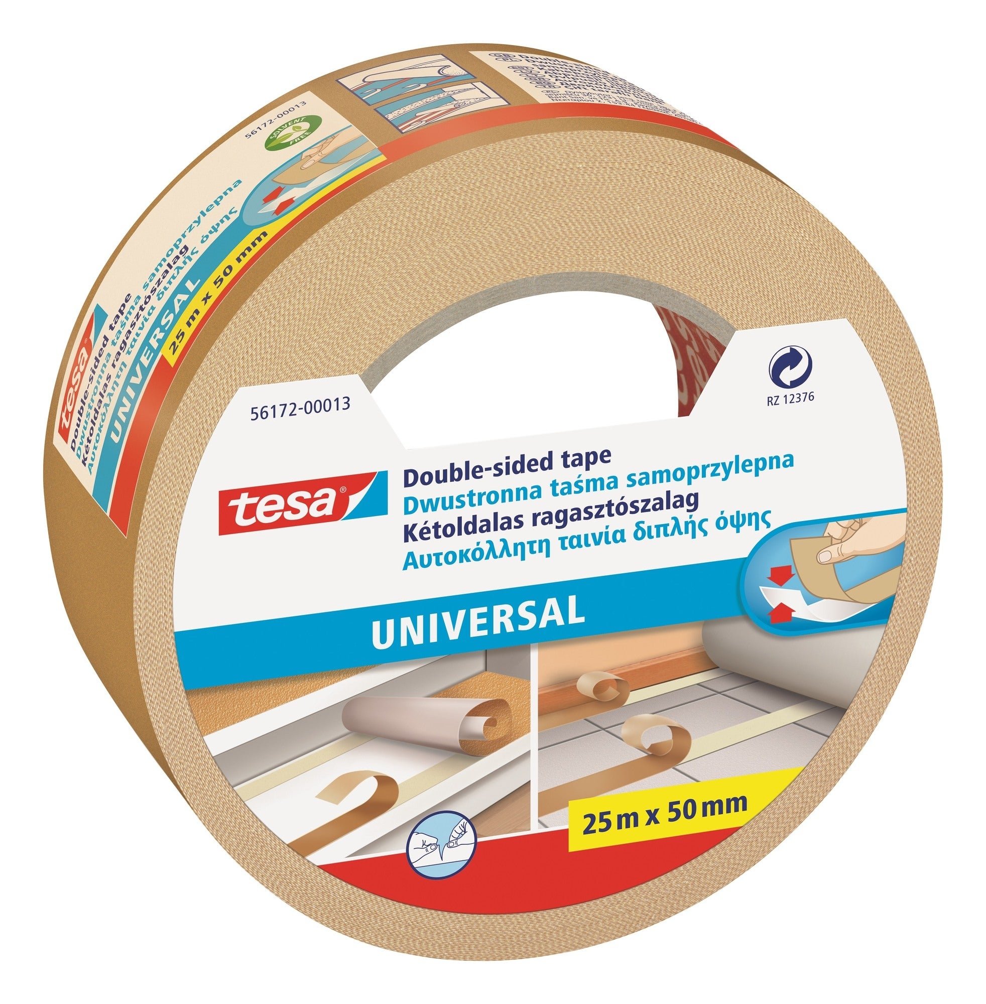 Taśma dwustronna do wykładzin Tesa 25m x 50mm 1