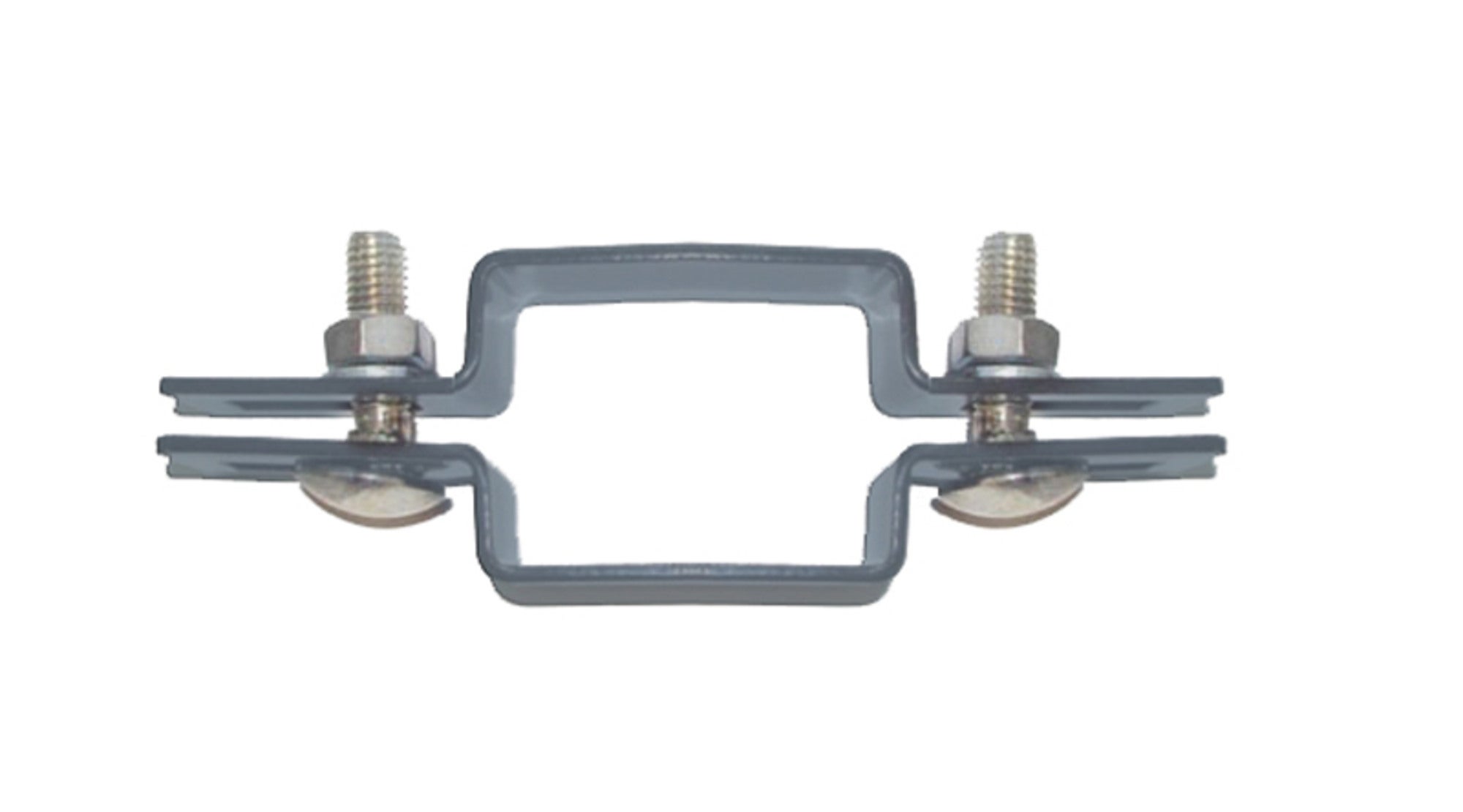 Obejma pośrednia antracyt, 70x70 mm