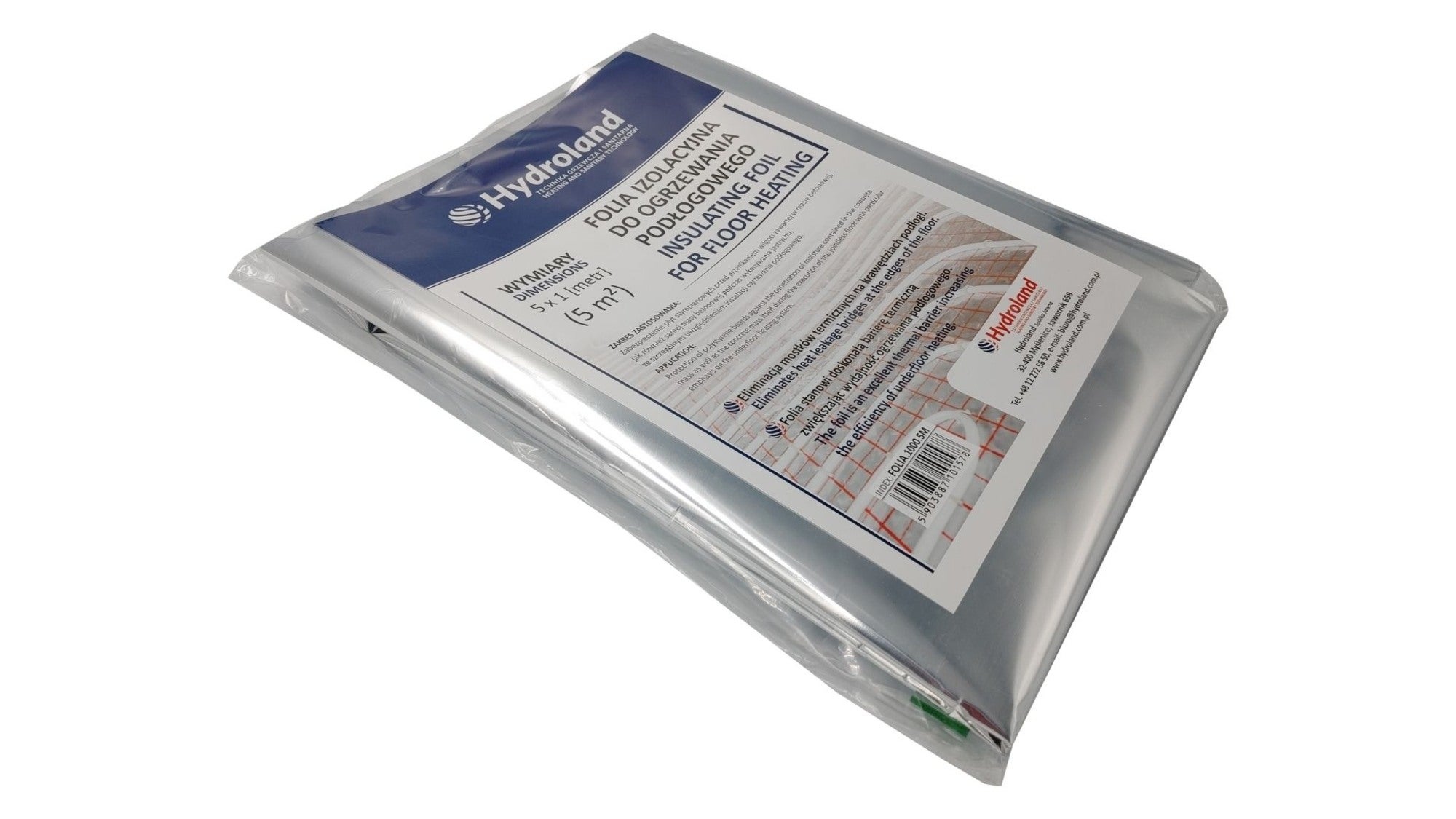 Folia do ogrzewania podłogowego 5m