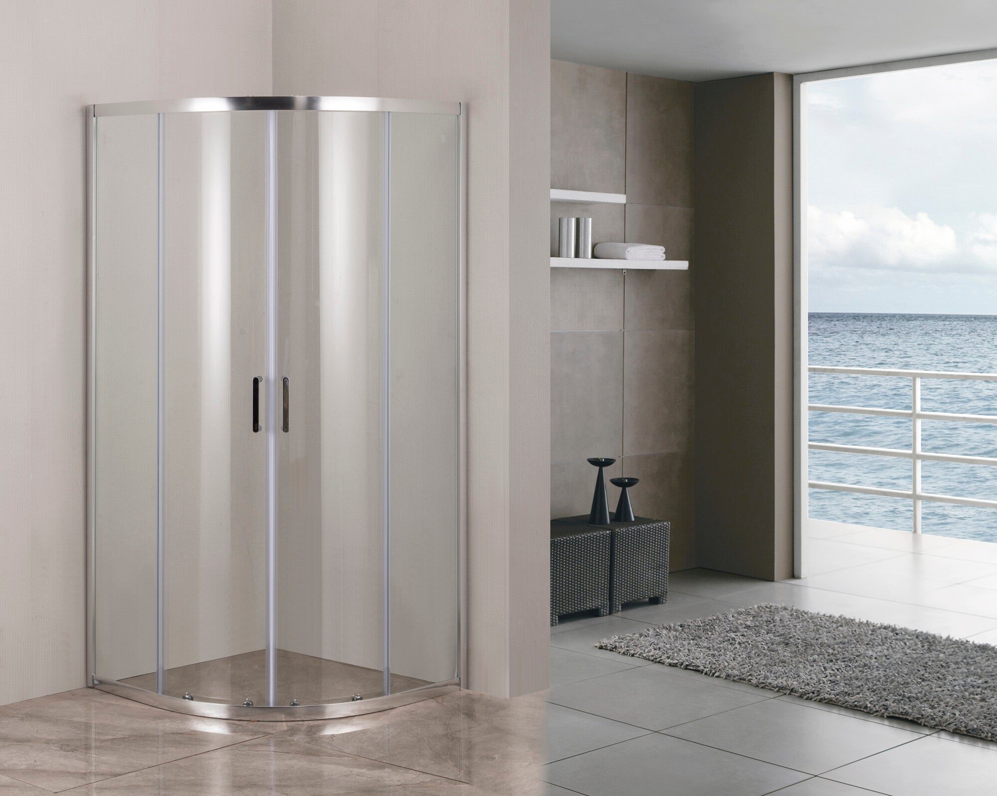 Kabina prysznicowa Aveeo Luftiga Clear 80x80 KN LUFTIGA 80 2