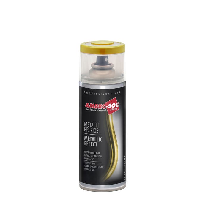 Spray Lakier metalizujący Ambro-Sol Metallic Effect efekt lustrzanego złota 400ml