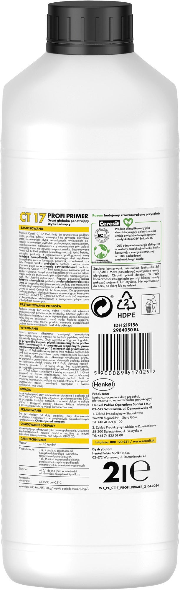 Grunt CT 17 Ceresit 2l 1