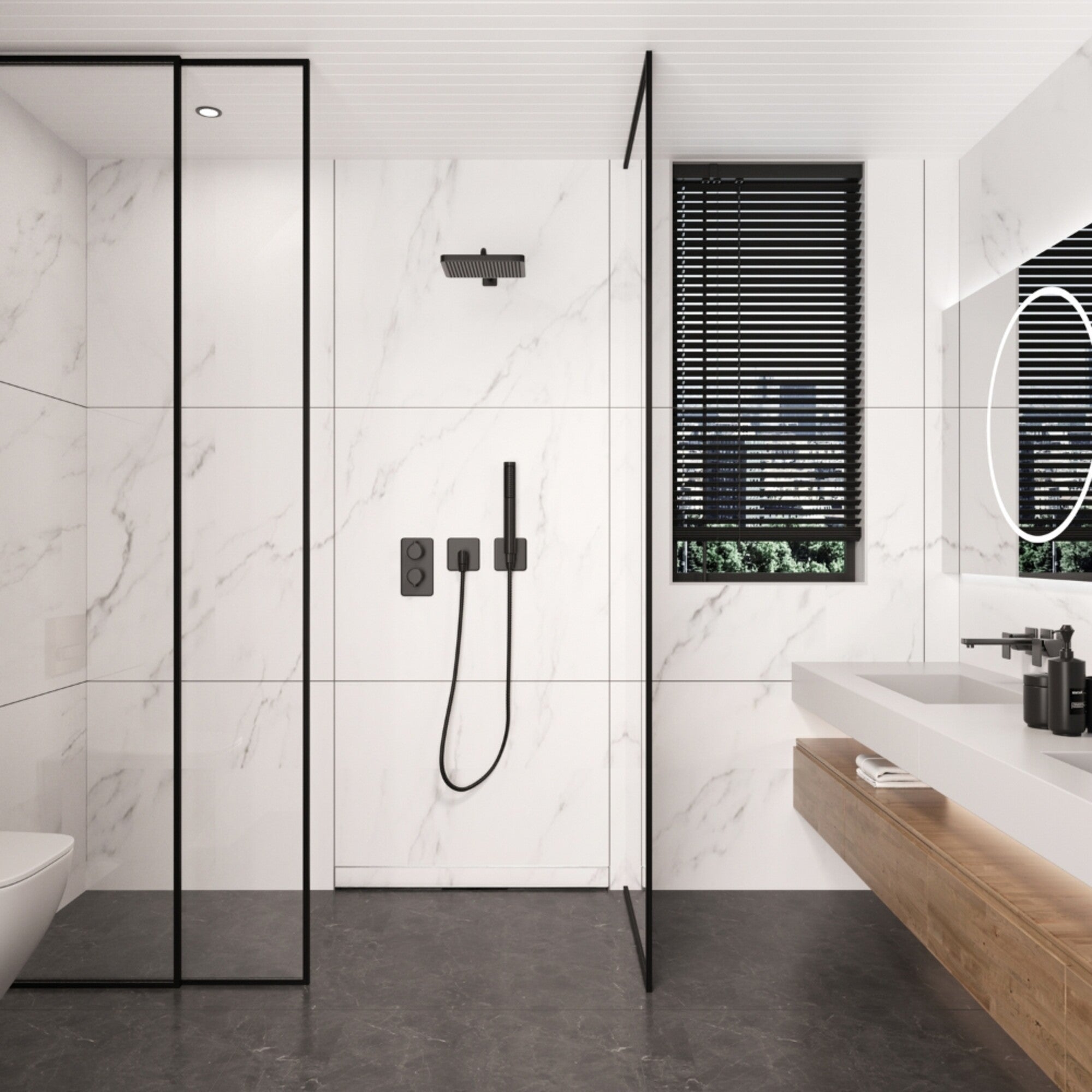 Odpływ liniowy ścienny W-Drin Next 600 mm 4