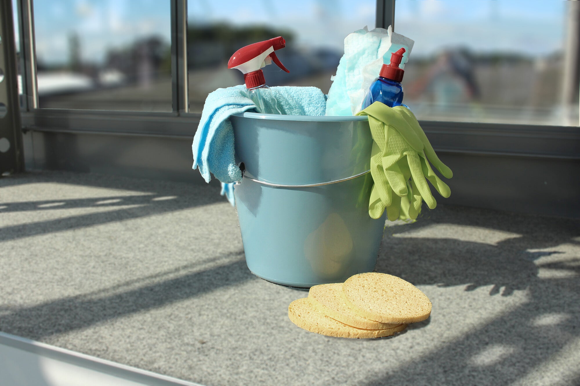 Wiadro z uchwytem metalowym 5 l  4