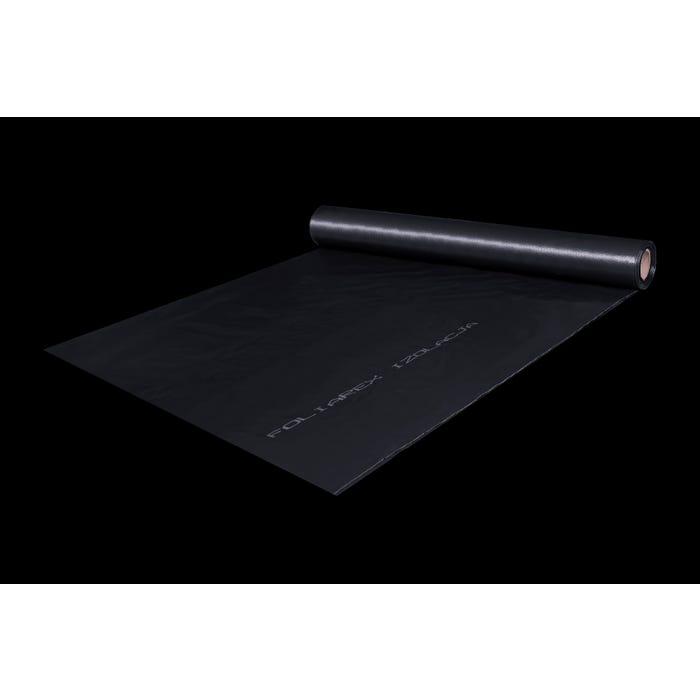 Folia budowlana 100 m2 czarna 5x20 m, 0.5 mm