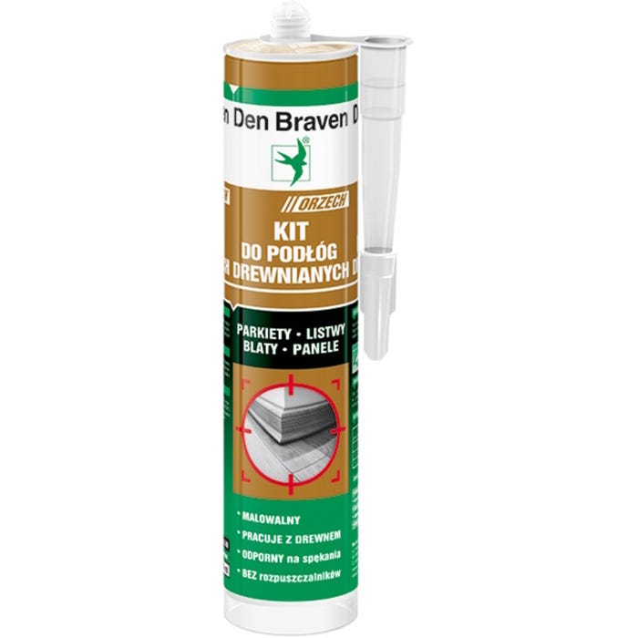 Kit do podłóg drewnianych Den Braven orzech 280ml