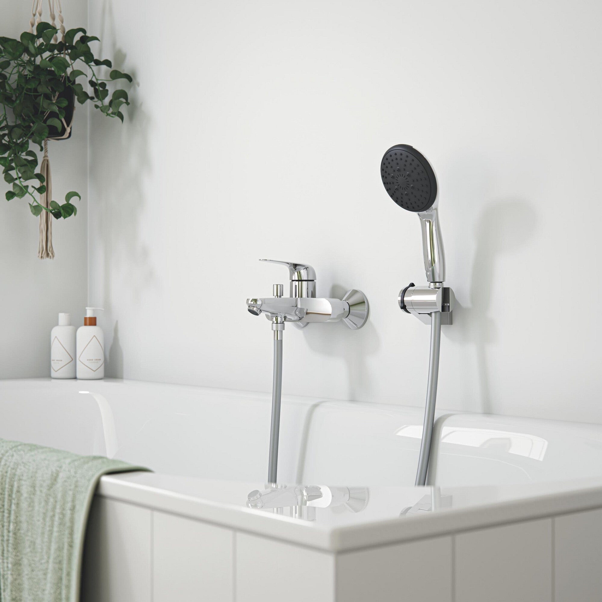 Bateria wannowa Grohe Swift chrom 4