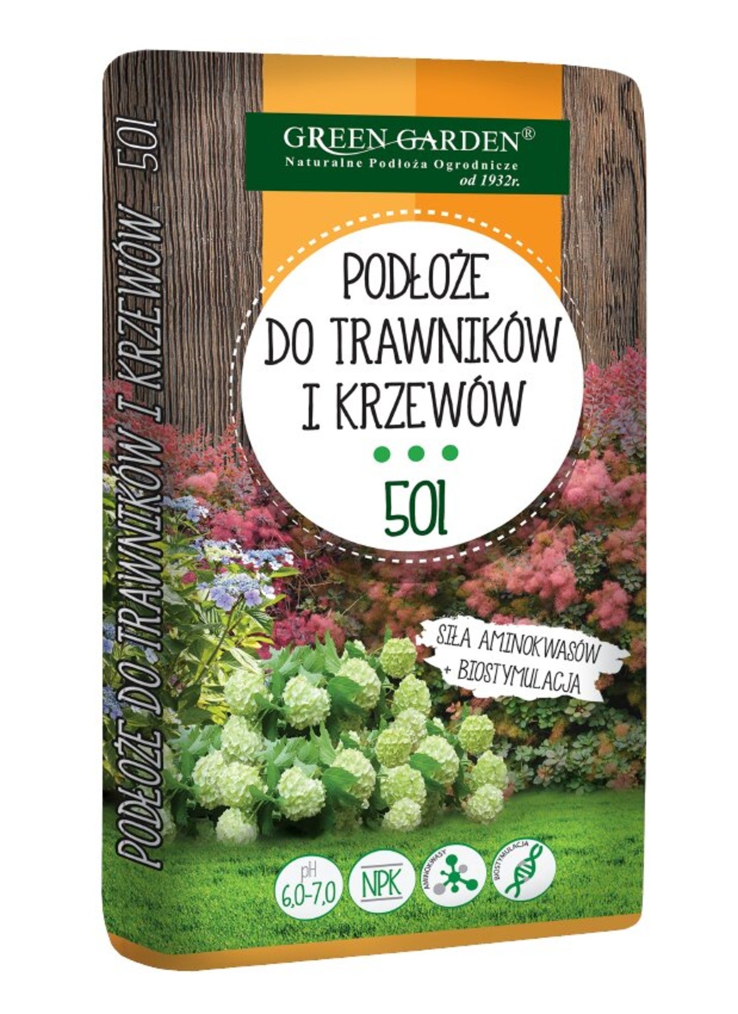 Podłoże do trawników z biostymulacją 50l  0