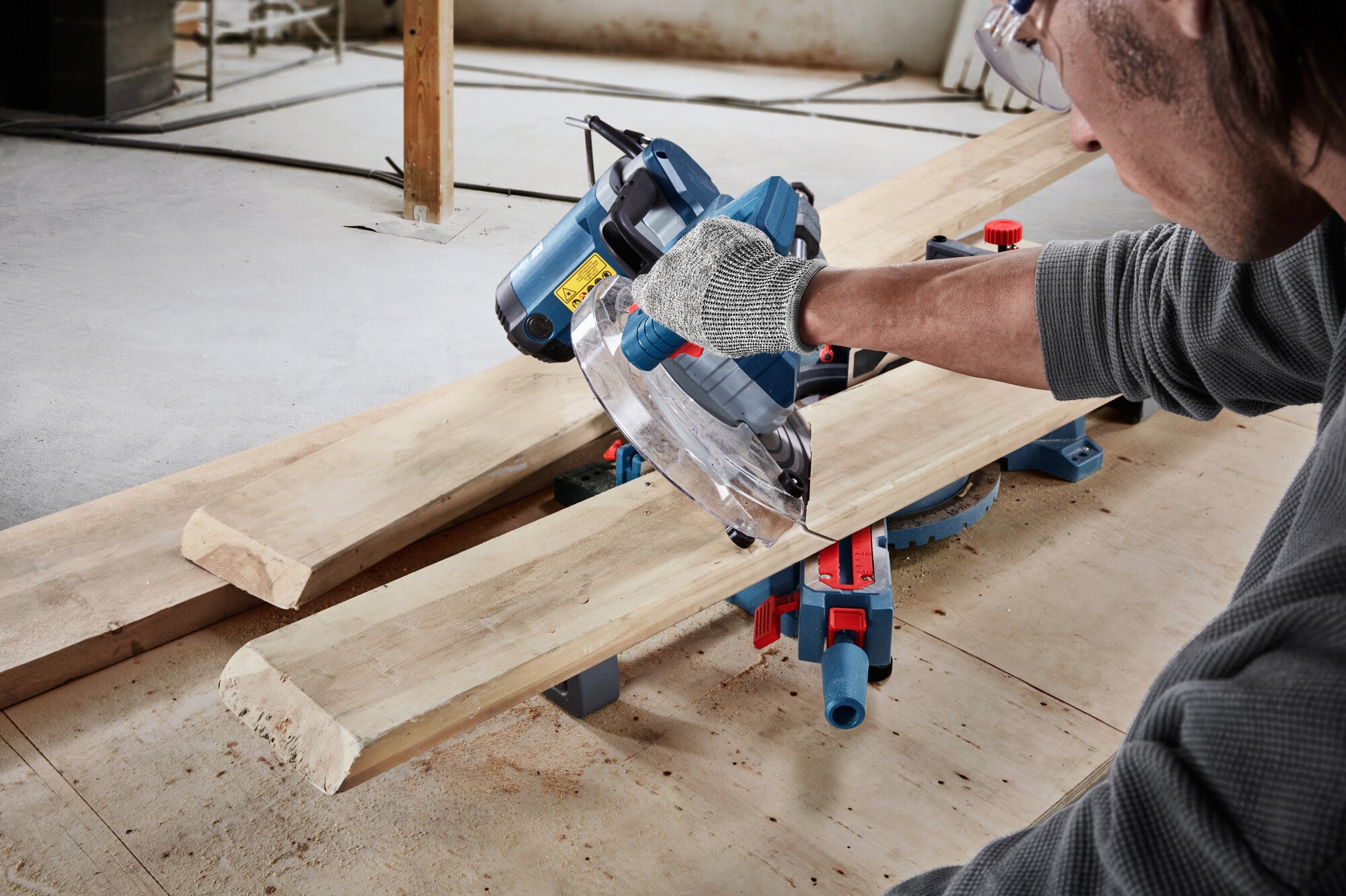 Piła ukosowa BOSCH Pro Heavy Duty GCM 254 D, 1800 W 6