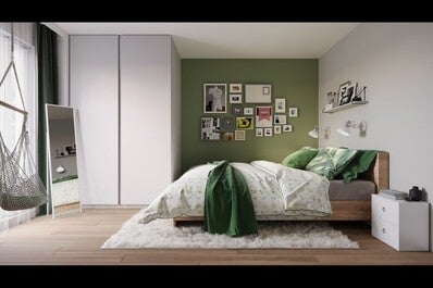 Oprawa ścienna ARTEMIA 1x E27, biały, średnica 16,5cm, materiał metal 1