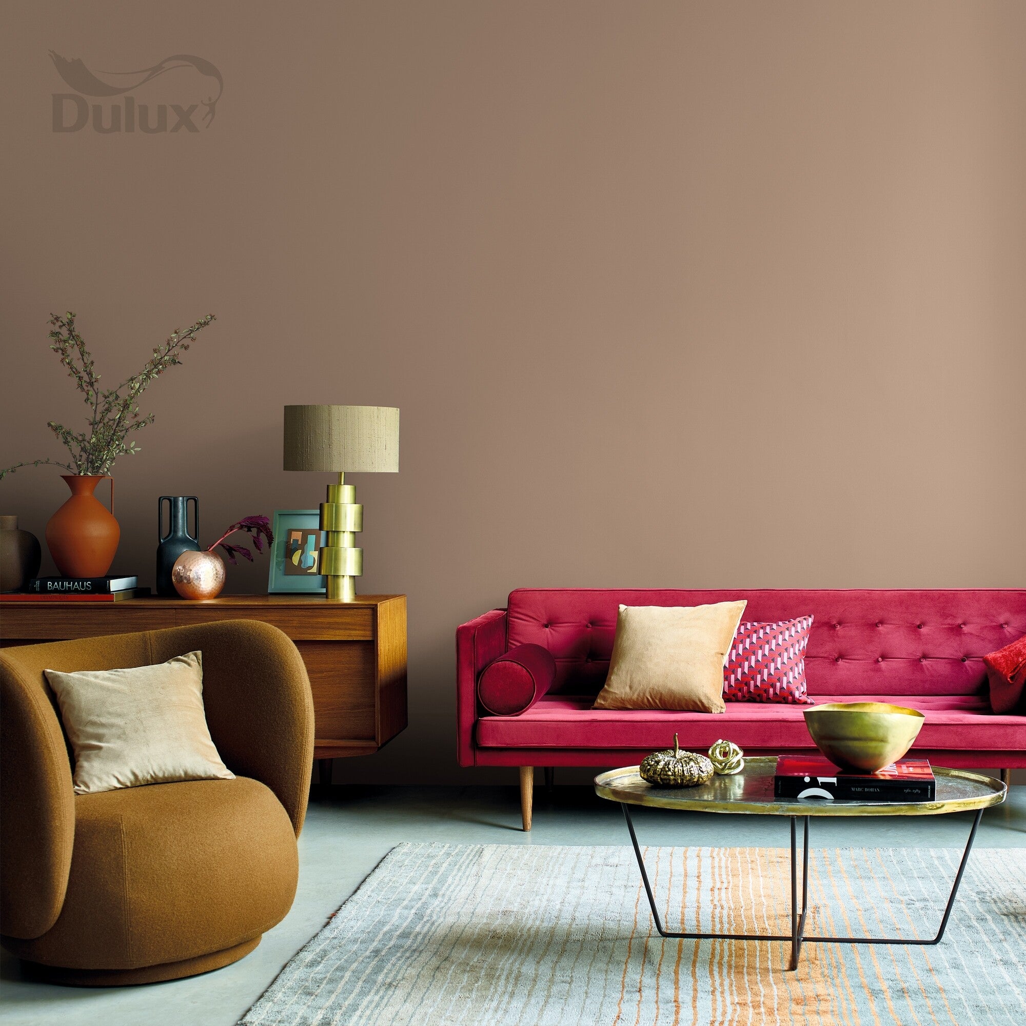 Farba Dulux Ambiance Ceramic prestige brown 2,5l 1