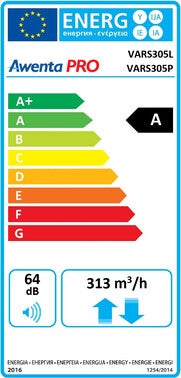 Centrala wentylacyjna AQUILA 305 ścienna lewa Ent 1