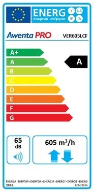 Centrala wentylacyjna Auros 605 lewa + constant flow VER605LCF 1