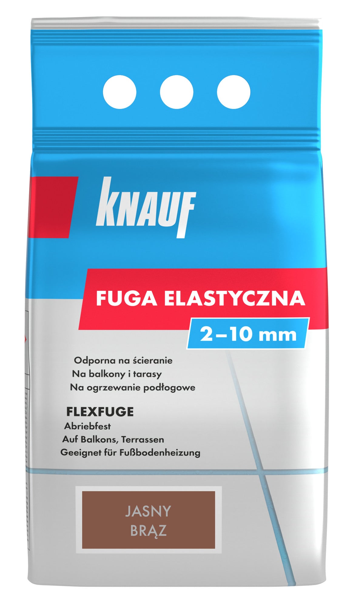 Fuga elastyczna Knauf jasny brąz  1.5 kg