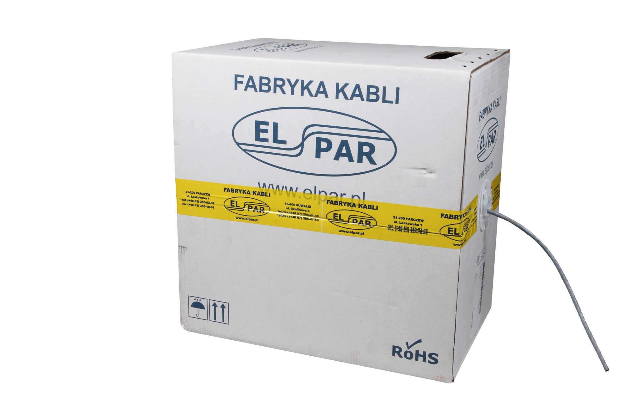 Kabel komputerowy UTP kat. 5e 4x2x0,5 drut 1m 0